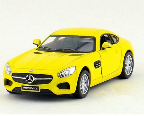 AMG  GT Car model Yellow